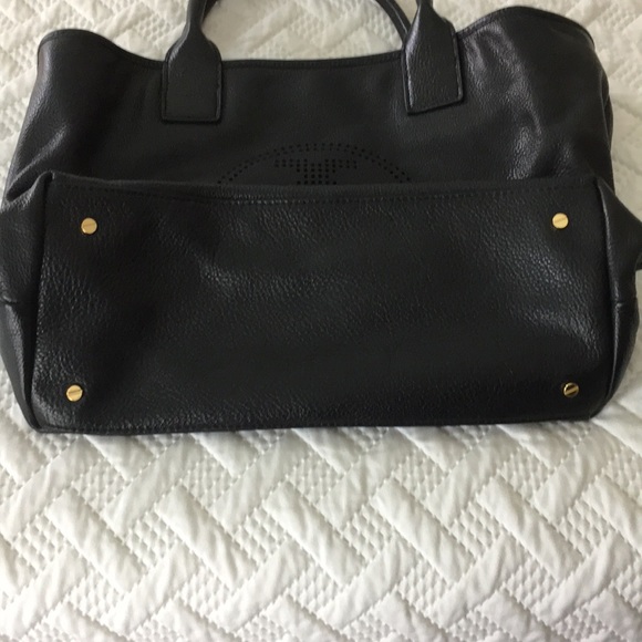 Tory Burch Black perforated handbag - Picture 3 of 8